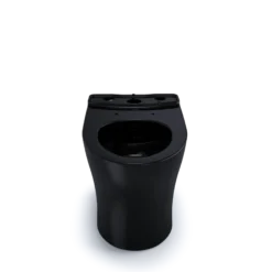TOTO Aquia IV WASHLET+ Elongated Skirted Toilet Bowl, Ebony, Vitreous China, CT446CENT40#51