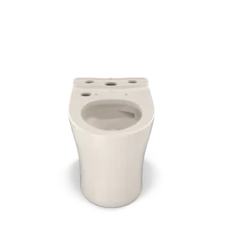 TOTO Aquia IV WASHLET+ Elongated Skirted Toilet Bowl with CEFIONTECT, Sedona Beige, Vitreous China, CT446CEGNT40#12