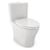 TOTO Aquia IV WASHLET+ Two-Piece Elongated Dual Flush 1.28 and 0.9 GPF Toilet with CEFIONTECT, Colonial White, Vitreous China, MS446124CEMGN#11