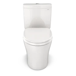 TOTO Aquia IV WASHLET+ Two-Piece Elongated Dual Flush 1.28 and 0.9 GPF Toilet with CEFIONTECT, Colonial White, Vitreous China, MS446124CEMGN#11
