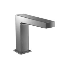 TOTO Axiom AC Powered 0.5 GPM Touchless Bathroom Faucet with Thermostatic Mixing Valve, 20 Second Continuous Flow, Polished Chrome, Brass, T25S53AT#CP