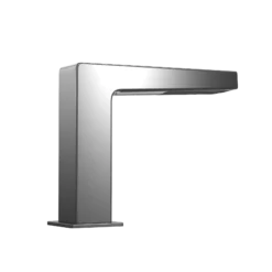 TOTO Axiom AC Powered 0.35 GPM Touchless Bathroom Faucet with Mixing Valve, 20 Second On-Demand Flow, Polished Chrome, Brass, T25S32AM#CP