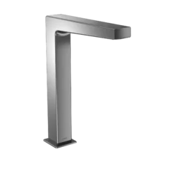 TOTO Axiom Vessel AC Powered 0.35 GPM Touchless Bathroom Faucet with Mixing Valve, 20 Second On-Demand Flow, Polished Chrome, Brass, T25T32AM#CP
