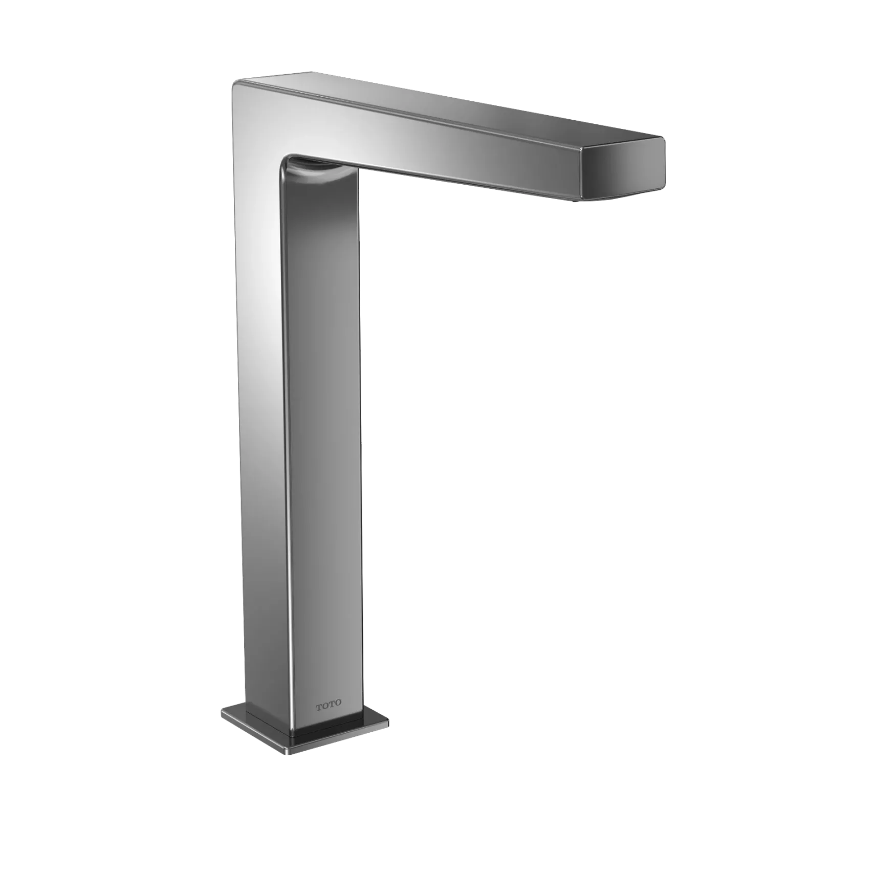 TOTO Axiom Vessel AC Powered 0.35 GPM Touchless Bathroom Faucet with Mixing Valve, 20 Second On-Demand Flow, Polished Chrome, Brass, T25T32AM#CP