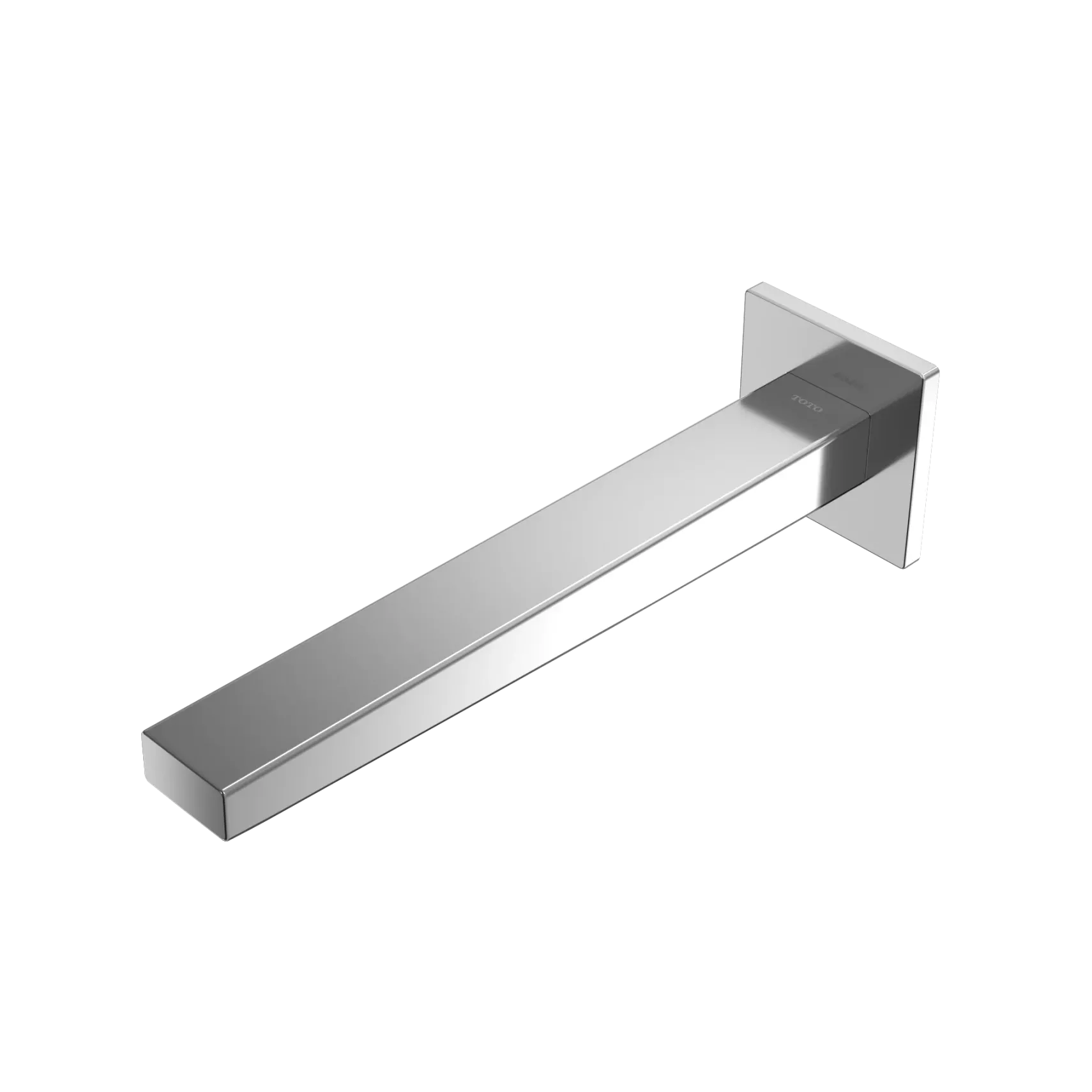TOTO Axiom Wall-Mount ECOPOWER or AC 0.5 GPM Touchless Bathroom Faucet Spout, 10 Second On-Demand Flow, Polished Chrome, Brass, TLE25010U1#CP
