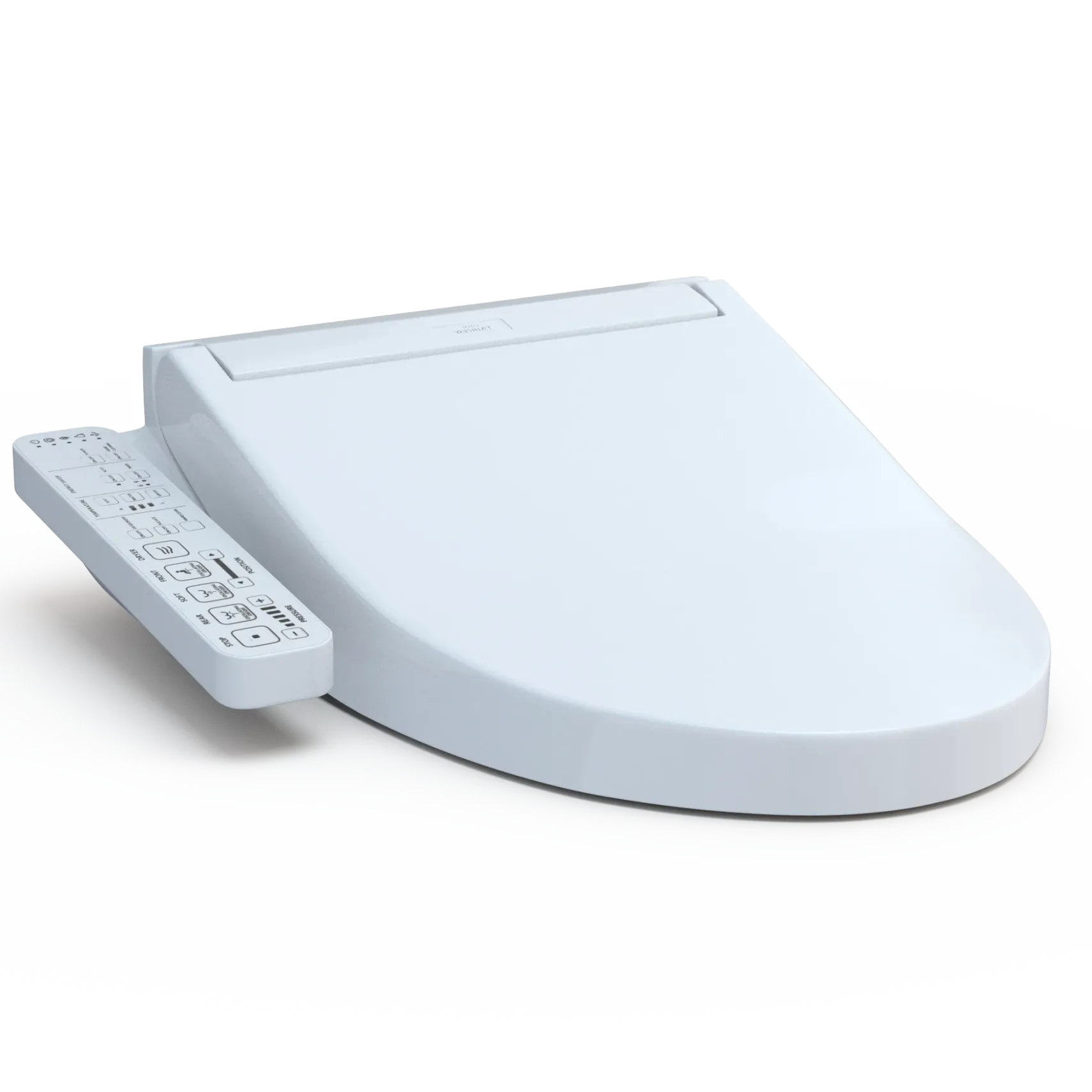 TOTO C2 WASHLET+ Ready Electronic Bidet Toilet Seat with PREMIST and EWATER+ Wand Cleaning, Elongated, Cotton White, Plastic, SW3074T40#01