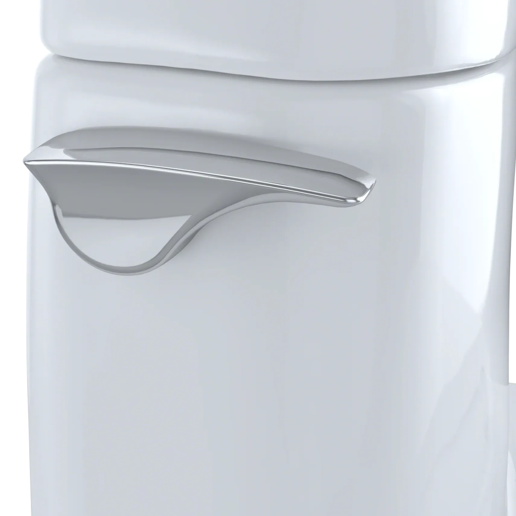 TOTO Carlyle II 1G One-Piece Elongated 1.0 GPF Universal Height Toilet with CEFIONTECT and SS124 SoftClose Seat, WASHLET+ Ready, Cotton White, Vitreous China|Plastic, MS614124CUFG#01