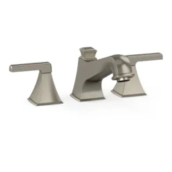 TOTO Connelly Two Handle Deck-Mount Roman Tub Filler Trim, Brushed Nickel, Brass, TB221DD#BN