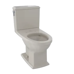 TOTO Connelly Two-Piece Elongated Dual-Max, Dual Flush 1.28 and 0.9 GPF Universal Height Toilet with CEFIONTECT, Bone, Vitreous China, CST494CEMFG#03