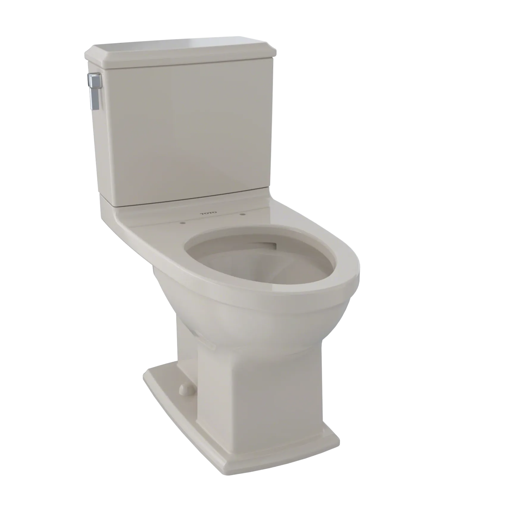 TOTO Connelly Two-Piece Elongated Dual-Max, Dual Flush 1.28 and 0.9 GPF Universal Height Toilet with CEFIONTECT, Bone, Vitreous China, CST494CEMFG#03