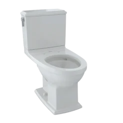 TOTO Connelly Two-Piece Elongated Dual-Max, Dual Flush 1.28 and 0.9 GPF Universal Height Toilet with CEFIONTECT, Colonial White, Vitreous China, CST494CEMFG#11