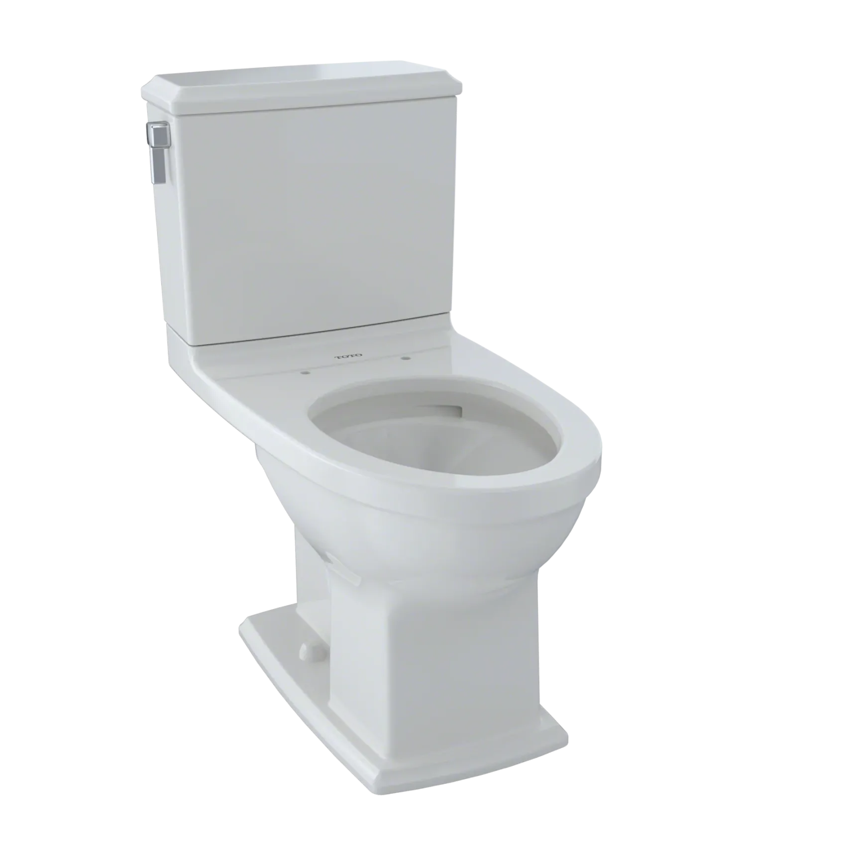TOTO Connelly Two-Piece Elongated Dual-Max, Dual Flush 1.28 and 0.9 GPF Universal Height Toilet with CEFIONTECT, Colonial White, Vitreous China, CST494CEMFG#11