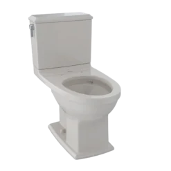 TOTO Connelly Two-Piece Elongated Dual-Max, Dual Flush 1.28 and 0.9 GPF Universal Height Toilet with CEFIONTECT, Sedona Beige, Vitreous China, CST494CEMFG#12