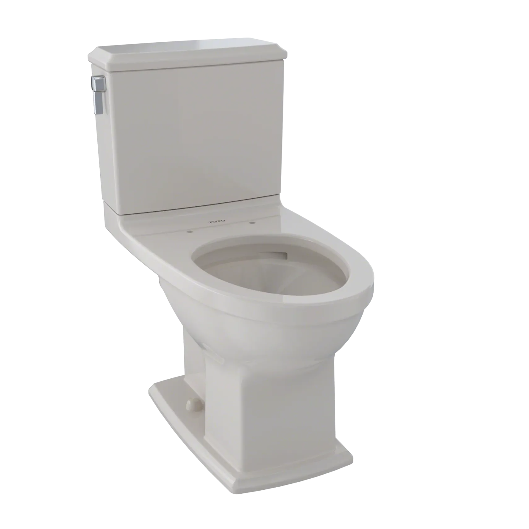 TOTO Connelly Two-Piece Elongated Dual-Max, Dual Flush 1.28 and 0.9 GPF Universal Height Toilet with CEFIONTECT, Sedona Beige, Vitreous China, CST494CEMFG#12