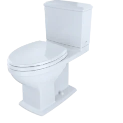 TOTO Connelly Two-Piece Elongated Dual-Max, Dual Flush 1.28 and 0.9 GPF Universal Height Toilet with CEFIONTECT, Sedona Beige, Vitreous China, CST494CEMFG#12