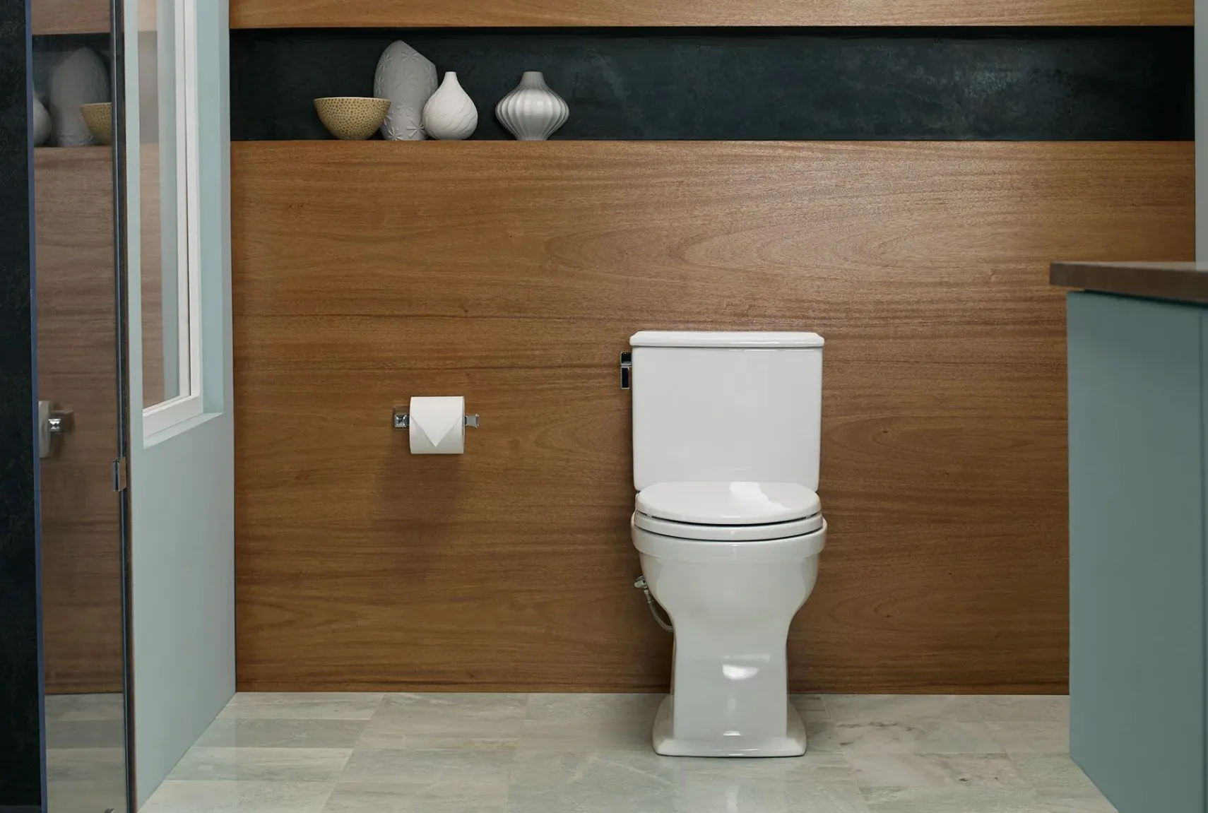 TOTO Connelly Two-Piece Elongated Dual-Max, Dual Flush 1.28 and 0.9 GPF Universal Height Toilet with CEFIONTECT, Sedona Beige, Vitreous China, CST494CEMFG#12