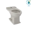TOTO Connelly Universal Height Elongated Toilet Bowl with CEFIONTECT, Bone, Vitreous China, CT494CEFG#03
