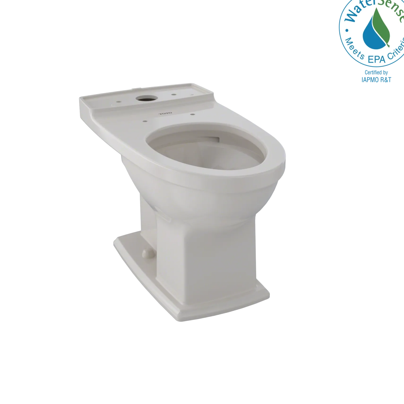 TOTO Connelly Universal Height Elongated Toilet Bowl with CEFIONTECT, Sedona Beige, Vitreous China, CT494CEFG#12