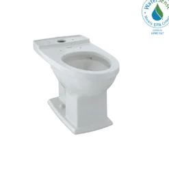 TOTO Connelly Universal Height Elongated Toilet Bowl with CEFIONTECT, Colonial White, Vitreous China, CT494CEFG#11