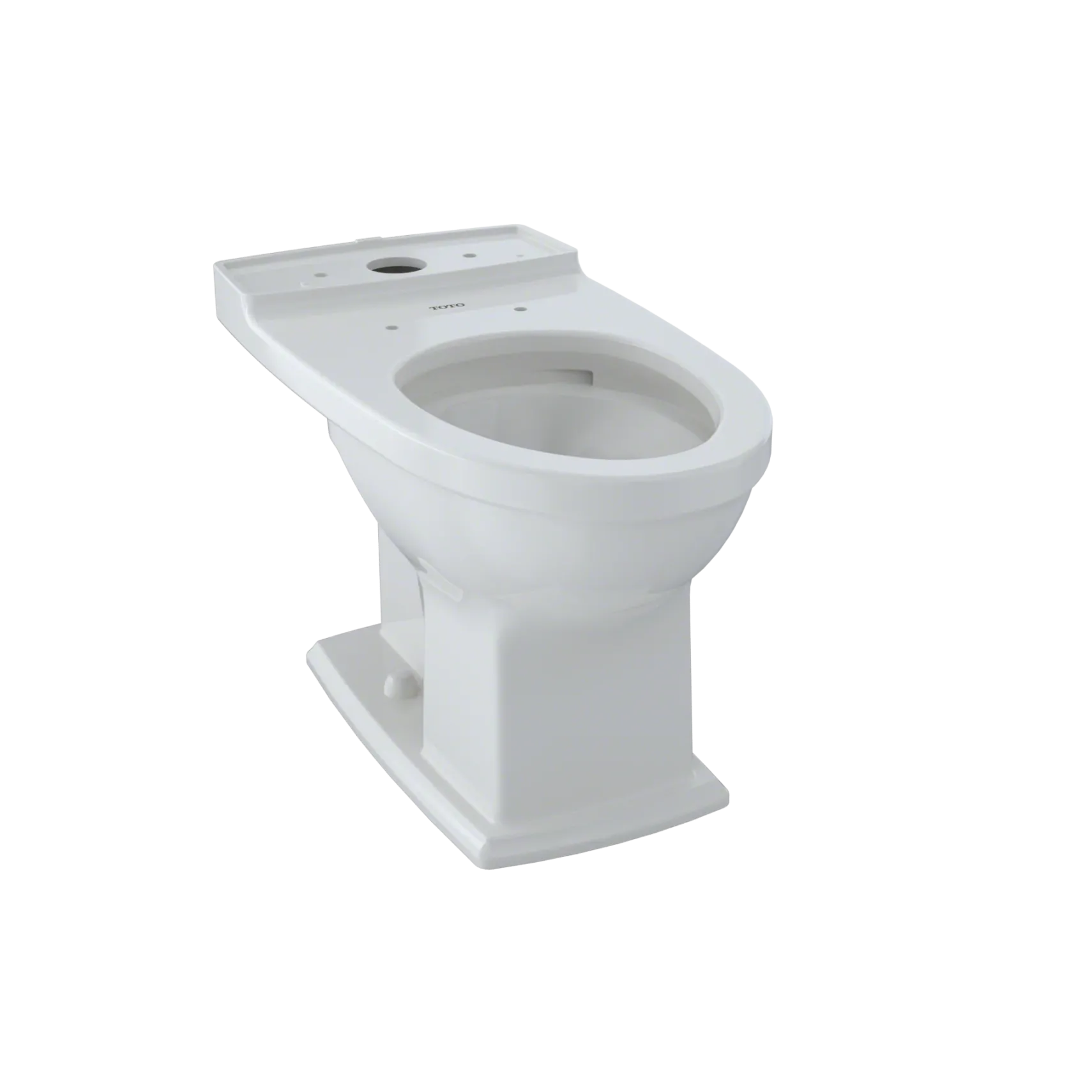 TOTO Connelly Universal Height Elongated Toilet Bowl with CEFIONTECT, Colonial White, Vitreous China, CT494CEFG#11