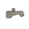TOTO Connelly Wall Tub Spout with Diverter, Brushed Nickel, Brass, TS221EV#BN