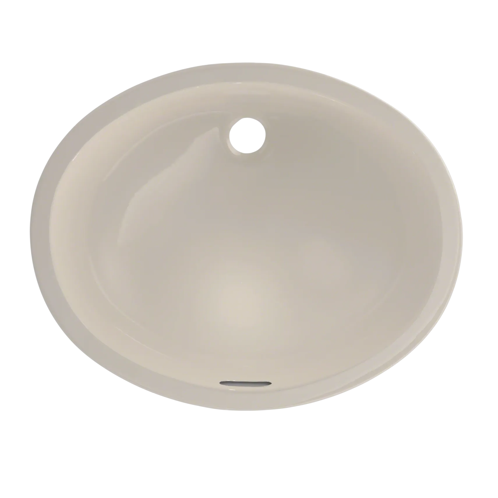 TOTO Dantesca Oval Undermount Bathroom Sink with CEFIONTECT, Sedona Beige, Vitreous China, LT597G#12