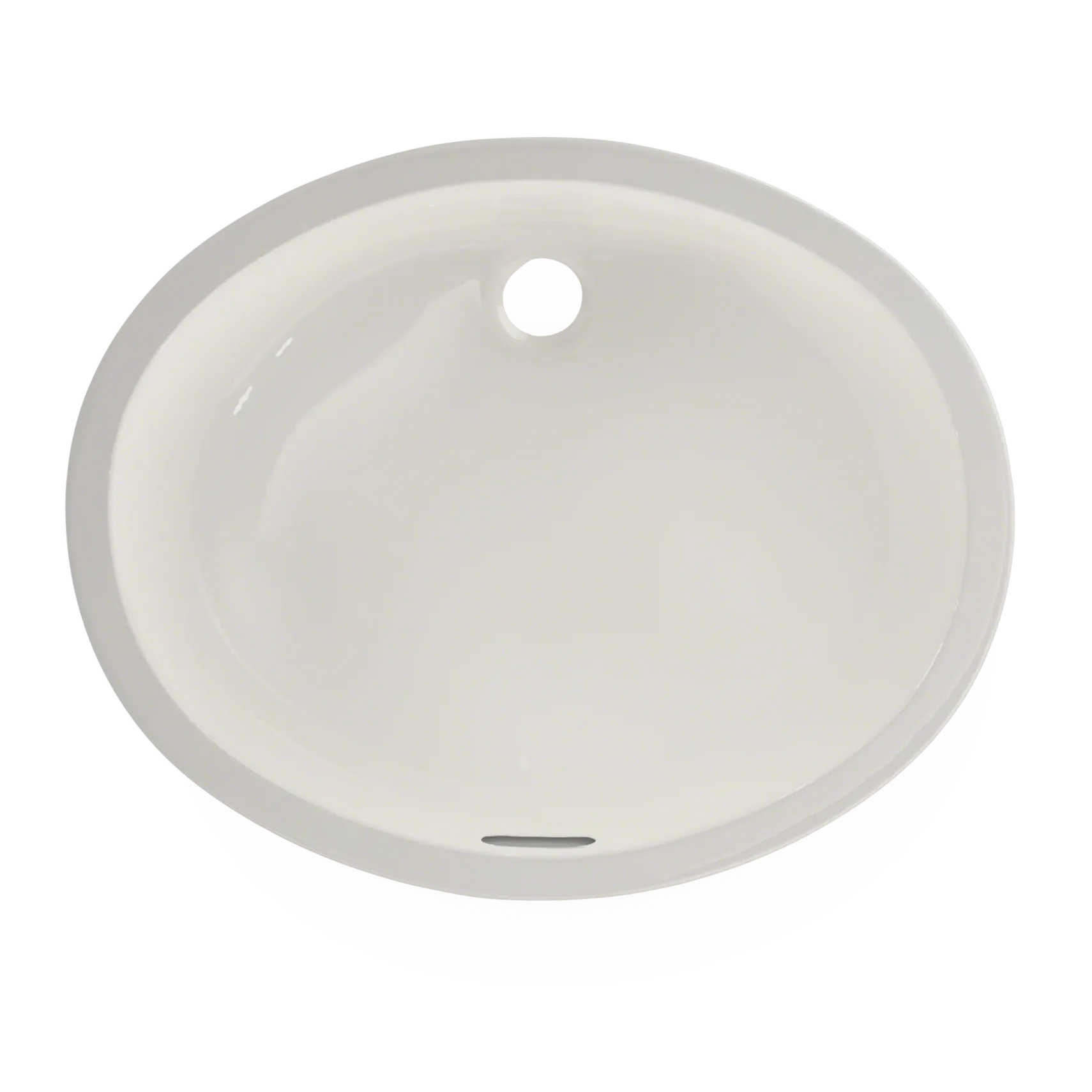 TOTO Dantesca Oval Undermount Bathroom Sink with CEFIONTECT, Colonial White, Vitreous China, LT597G#11