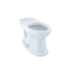 TOTO Dartmouth and WhitneyUniversal Height Elongated Toilet Bowl, Cotton White, Vitreous China, C754EF#01