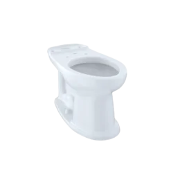 TOTO Dartmouth and WhitneyUniversal Height Elongated Toilet Bowl, Cotton White, Vitreous China, C754EF#01
