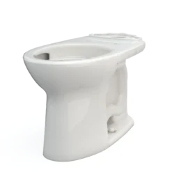 TOTO Drake Elongated TORNADO FLUSH Toilet Bowl with CEFIONTECT, Colonial White, Vitreous China, C776CEG#11