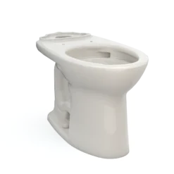TOTO Drake Elongated TORNADO FLUSH Toilet Bowl with CEFIONTECT, Sedona Beige, Vitreous China, C776CEG#12