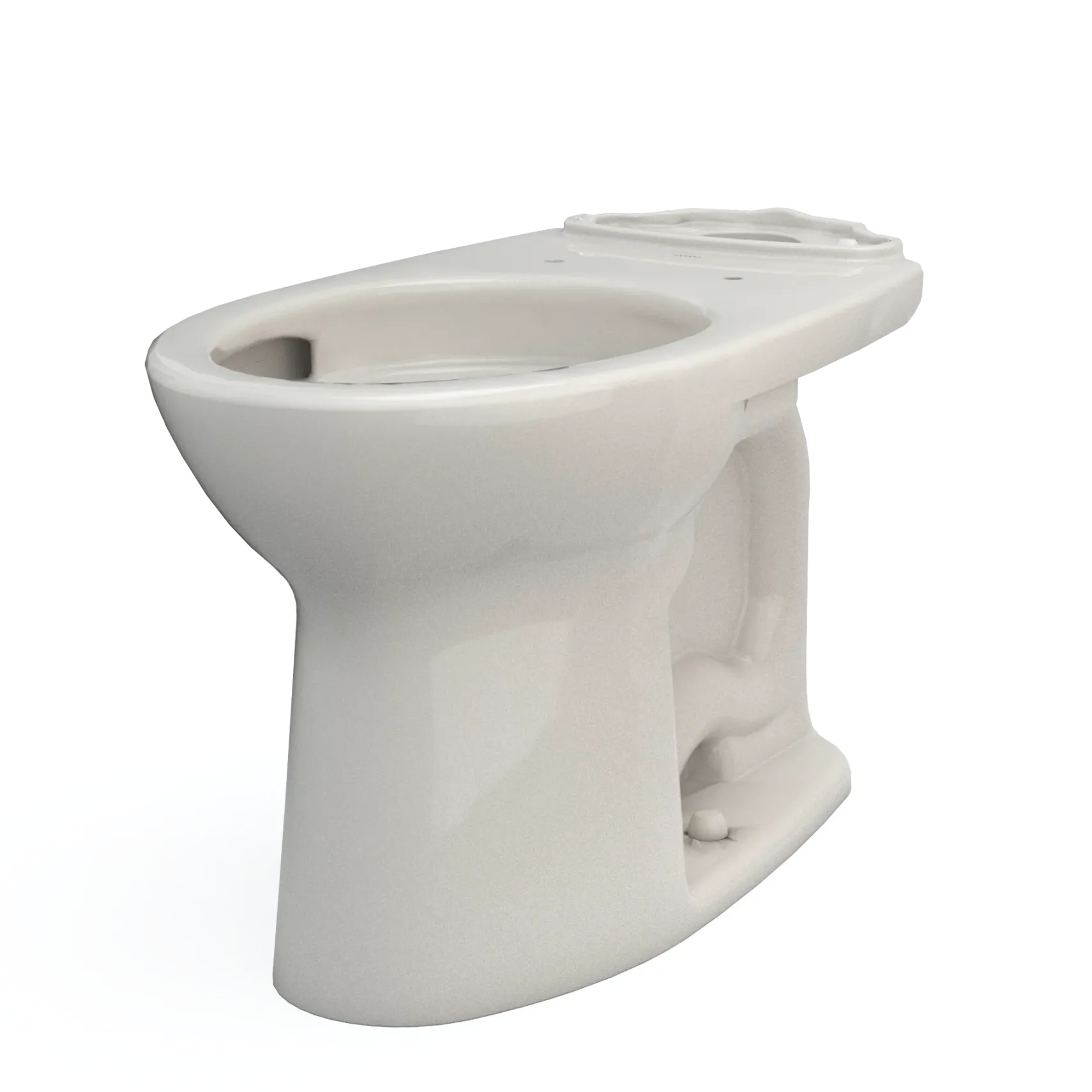 TOTO Drake Elongated TORNADO FLUSH Toilet Bowl with CEFIONTECT, Sedona Beige, Vitreous China, C776CEG#12