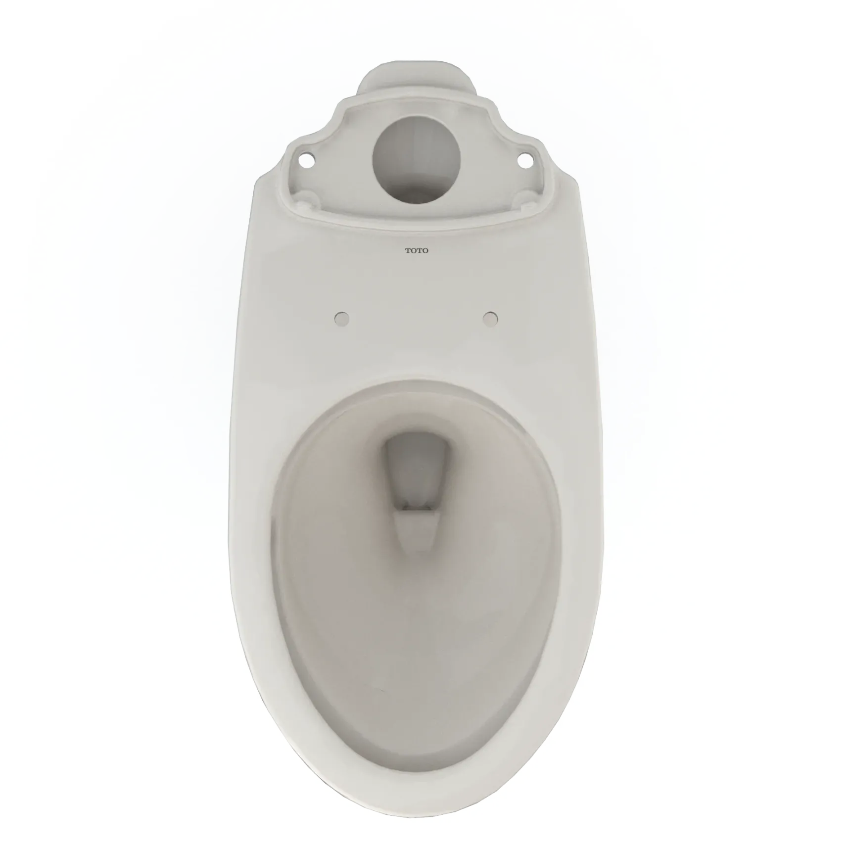 TOTO Drake Elongated TORNADO FLUSH Toilet Bowl with CEFIONTECT, Sedona Beige, Vitreous China, C776CEG#12