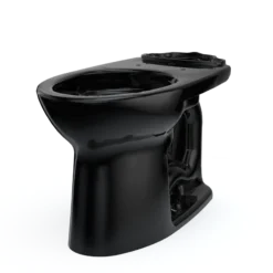 TOTO Drake Elongated TORNADO FLUSH Toilet Bowl, Ebony, Vitreous China, C776CE#51