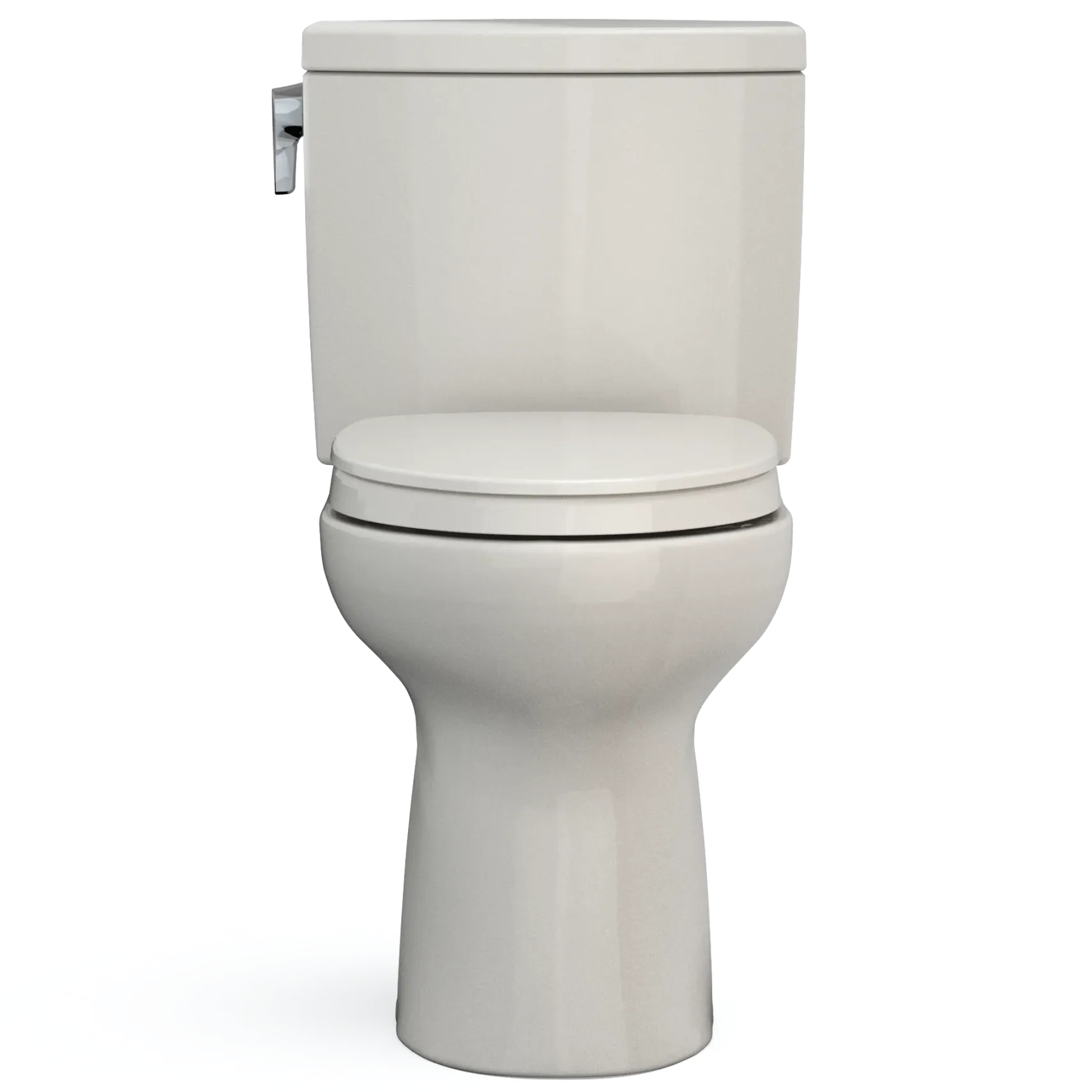 TOTO Drake II 1G Two-Piece Elongated 1.0 GPF Universal Height Toilet with CEFIONTECT and SS124 SoftClose Seat, WASHLET+ Ready, Sedona Beige, Vitreous China|Plastic, MS454124CUFG#12