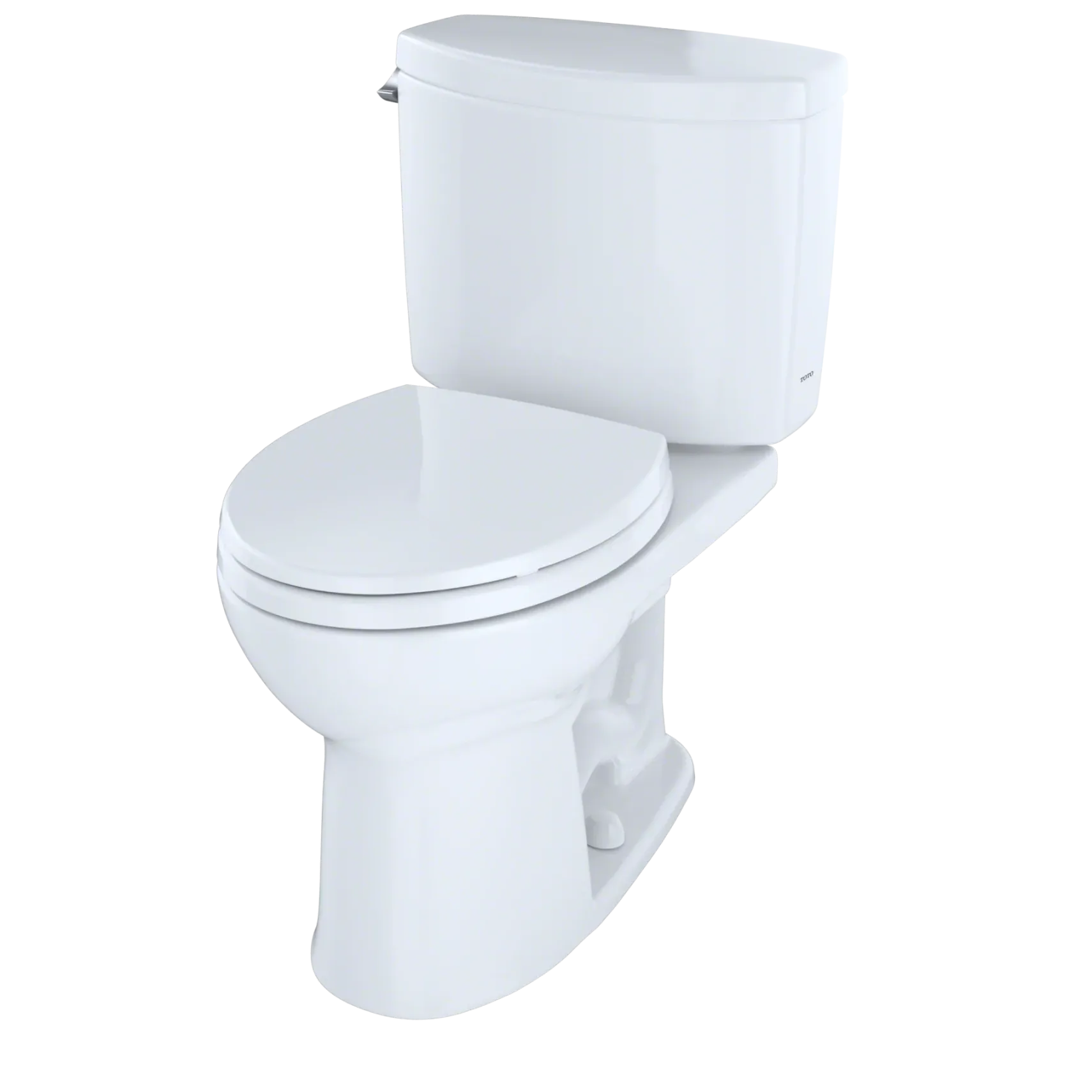 TOTO Drake II Two-Piece Round 1.28 GPF Universal Height Toilet with CEFIONTECT, Sedona Beige, Vitreous China, CST453CEFG#12