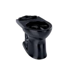 TOTO Drake II Universal Height Round Toilet Bowl, Ebony, Vitreous China, C453CUF#51