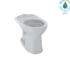 TOTO Drake II Universal Height Round Toilet Bowl with CEFIONTECT, Colonial White, Vitreous China, C453CUFG#11