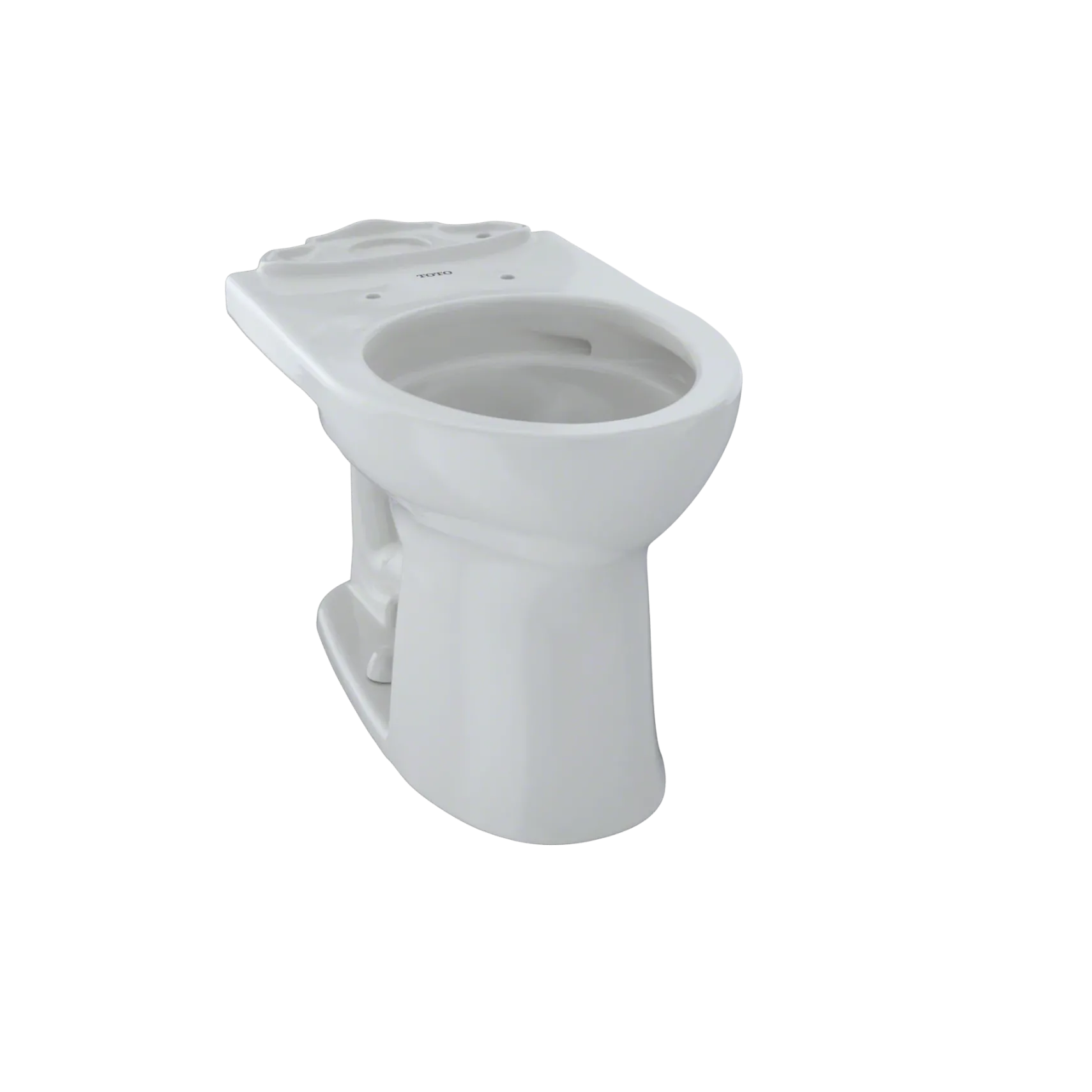 TOTO Drake II Universal Height Round Toilet Bowl with CEFIONTECT, Colonial White, Vitreous China, C453CUFG#11