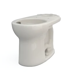 TOTO Drake Round TORNADO FLUSH Toilet Bowl with CEFIONTECT, Sedona Beige, Vitreous China, C775CEFG#12