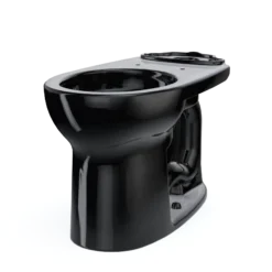 TOTO Drake Round TORNADO FLUSH Toilet Bowl, Ebony, Vitreous China, C775CEF#51