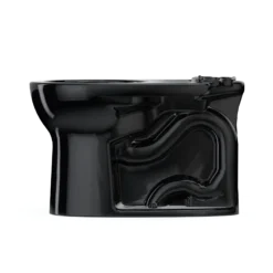 TOTO Drake Round TORNADO FLUSH Toilet Bowl, Ebony, Vitreous China, C775CEF#51