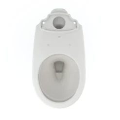 TOTO Drake Round TORNADO FLUSH Toilet Bowl with CEFIONTECT, Colonial White, Vitreous China, C775CEFG#11