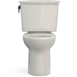 TOTO Drake Transitional Two-Piece Elongated 1.28 GPF Universal Height TORNADO FLUSH Toilet with CEFIONTECT, Sedona Beige, Vitreous China, CST786CEFG#12