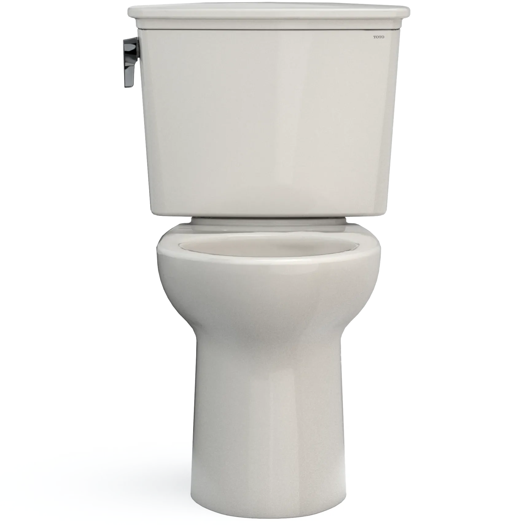 TOTO Drake Transitional Two-Piece Elongated 1.28 GPF TORNADO FLUSH Toilet with CEFIONTECT, Sedona Beige, Vitreous China, CST786CEG#12
