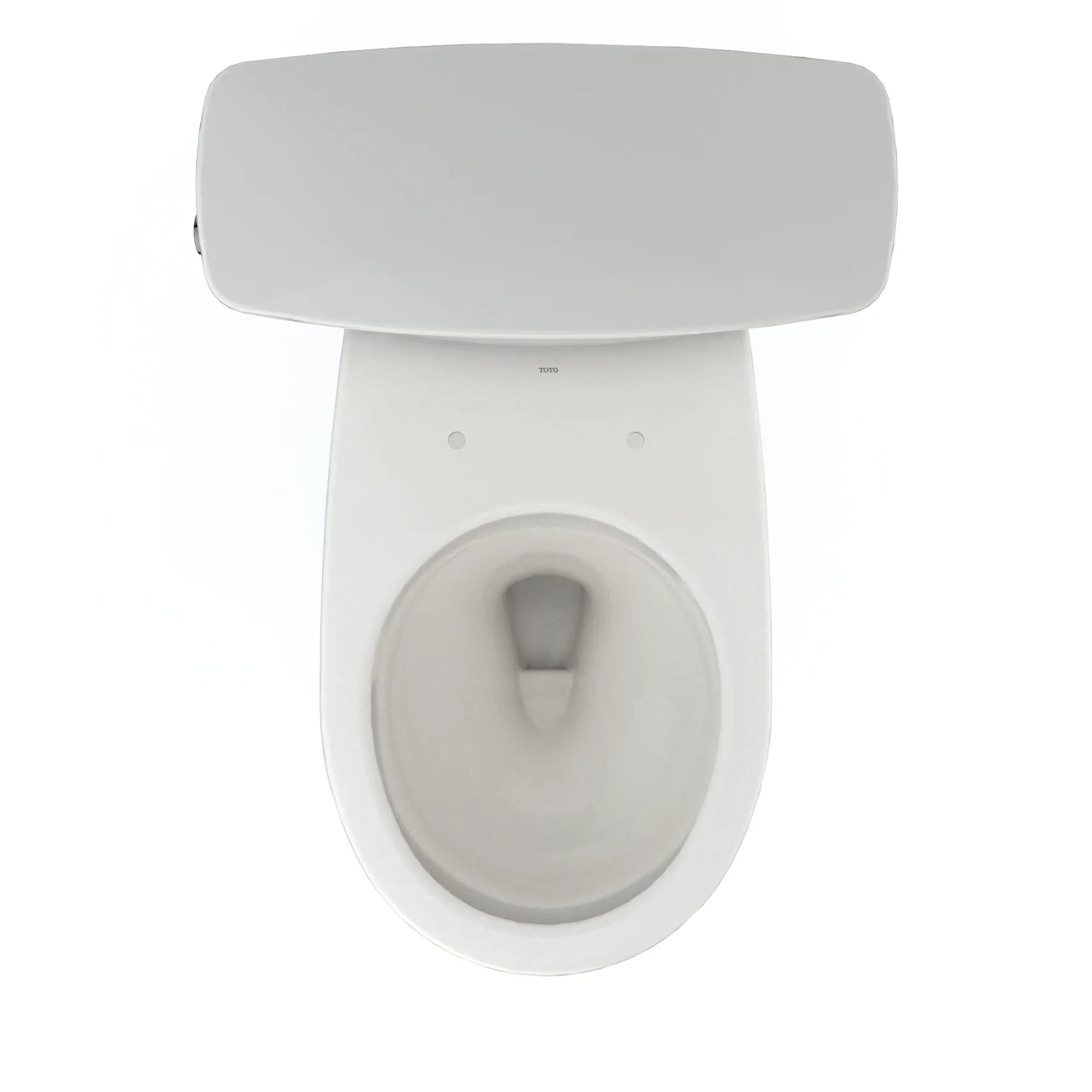 TOTO Drake Transitional Two-Piece Round 1.28 GPF Universal Height TORNADO FLUSH Toilet with CEFIONTECT, Colonial White, Vitreous China, CST785CEFG#11