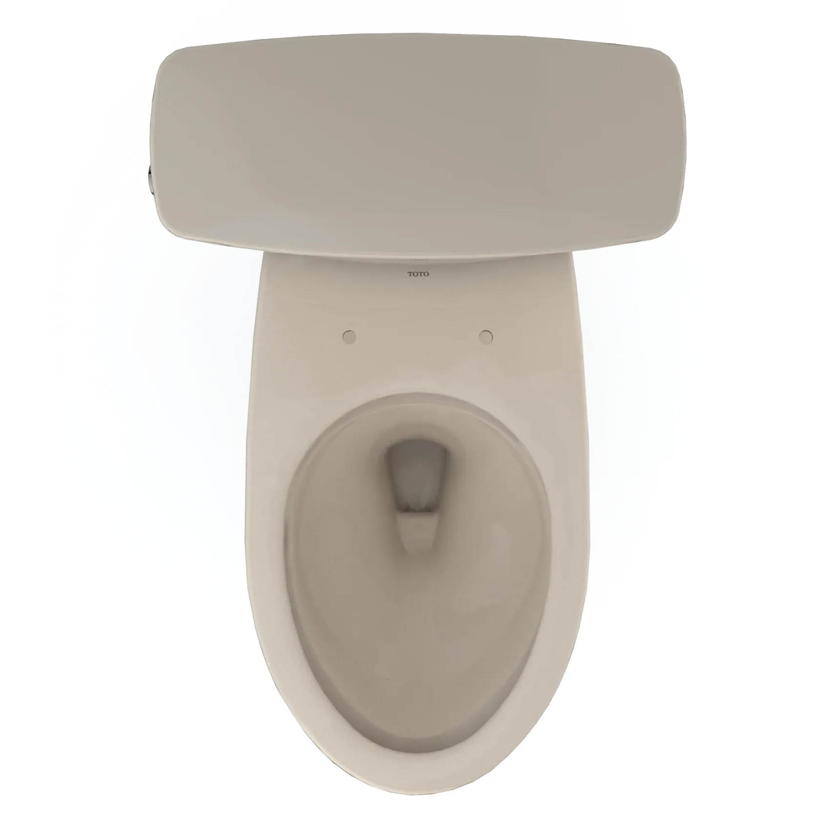 TOTO Drake Transitional Two-Piece Elongated 1.28 GPF TORNADO FLUSH Toilet with CEFIONTECT, Bone, Vitreous China, CST786CEG#03