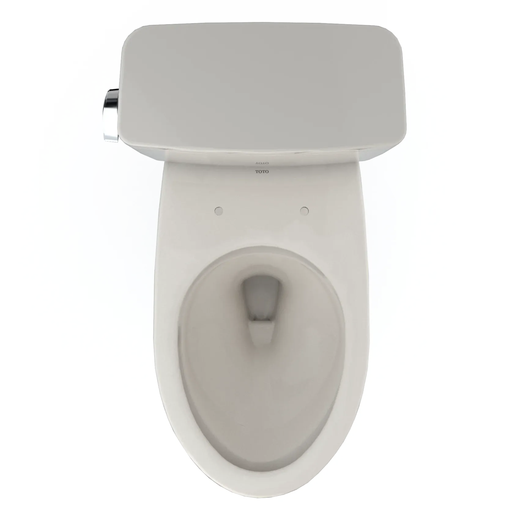TOTO Drake Two-Piece Elongated 1.28 GPF Universal Height TORNADO FLUSH Toilet with CEFIONTECT, Sedona Beige, Vitreous China, CST776CEFG#12