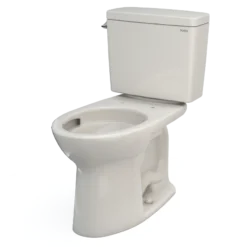 TOTO Drake Two-Piece Elongated 1.28 GPF TORNADO FLUSH Toilet with CEFIONTECT, Sedona Beige, Vitreous China, CST776CEG#12