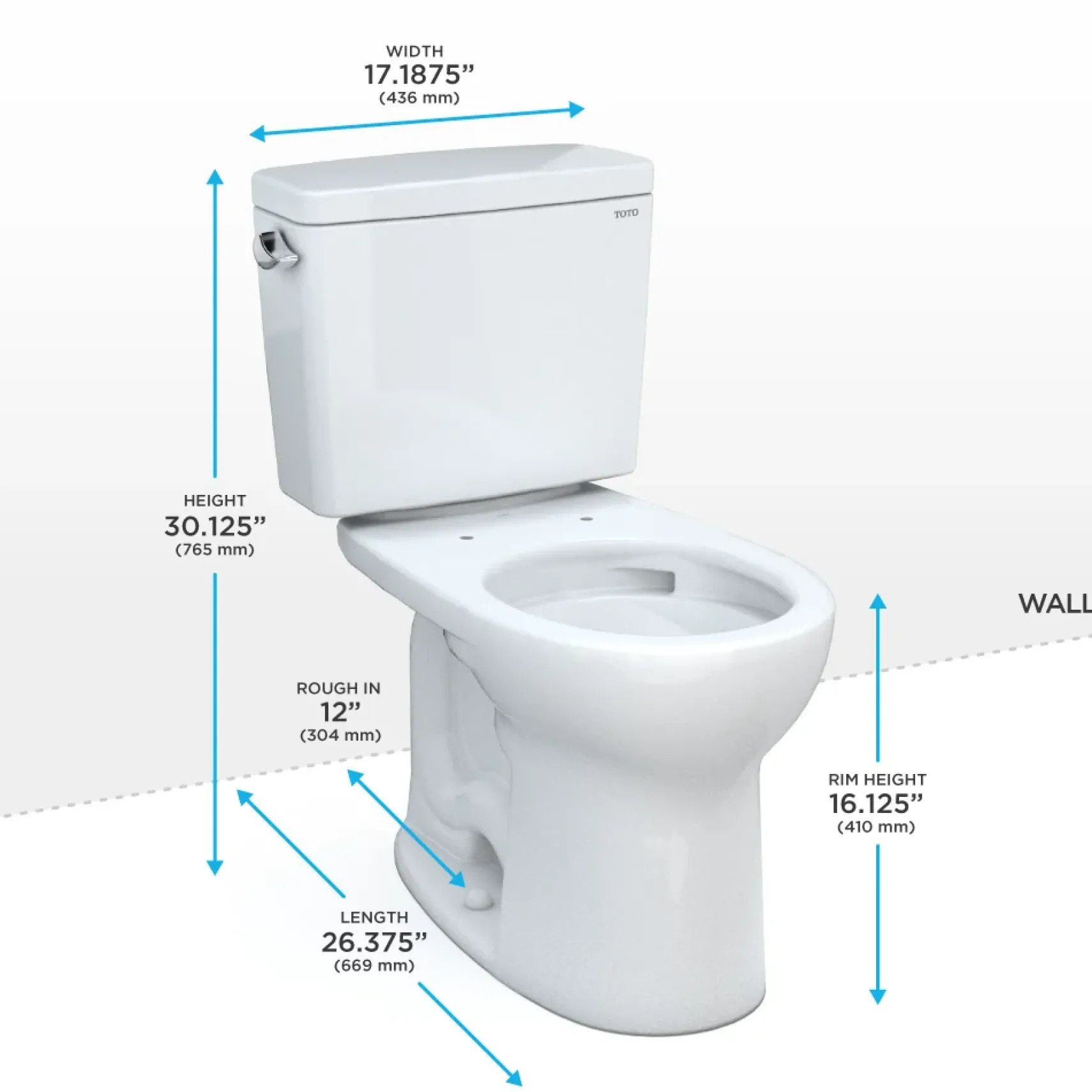 TOTO Drake Two-Piece Round 1.6 GPF Universal Height TORNADO FLUSH Toilet with CEFIONTECT, Sedona Beige, Vitreous China, CST775CSFG#12